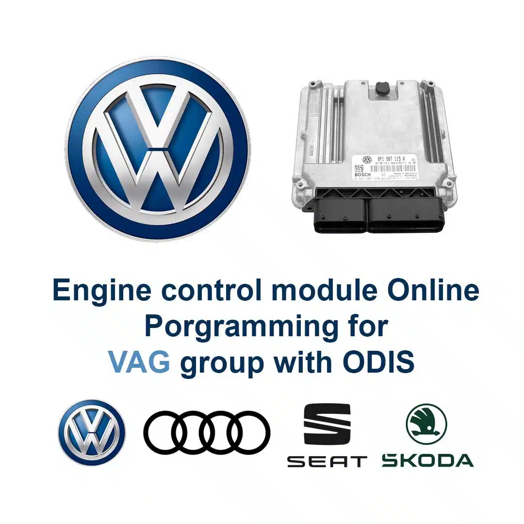 Kodowanie grupy VAG GeKo i SVM. Odis Online. Ochrona komponentu.