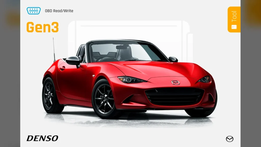 Mazda Denso Gen3 – obsługa przez OBD
